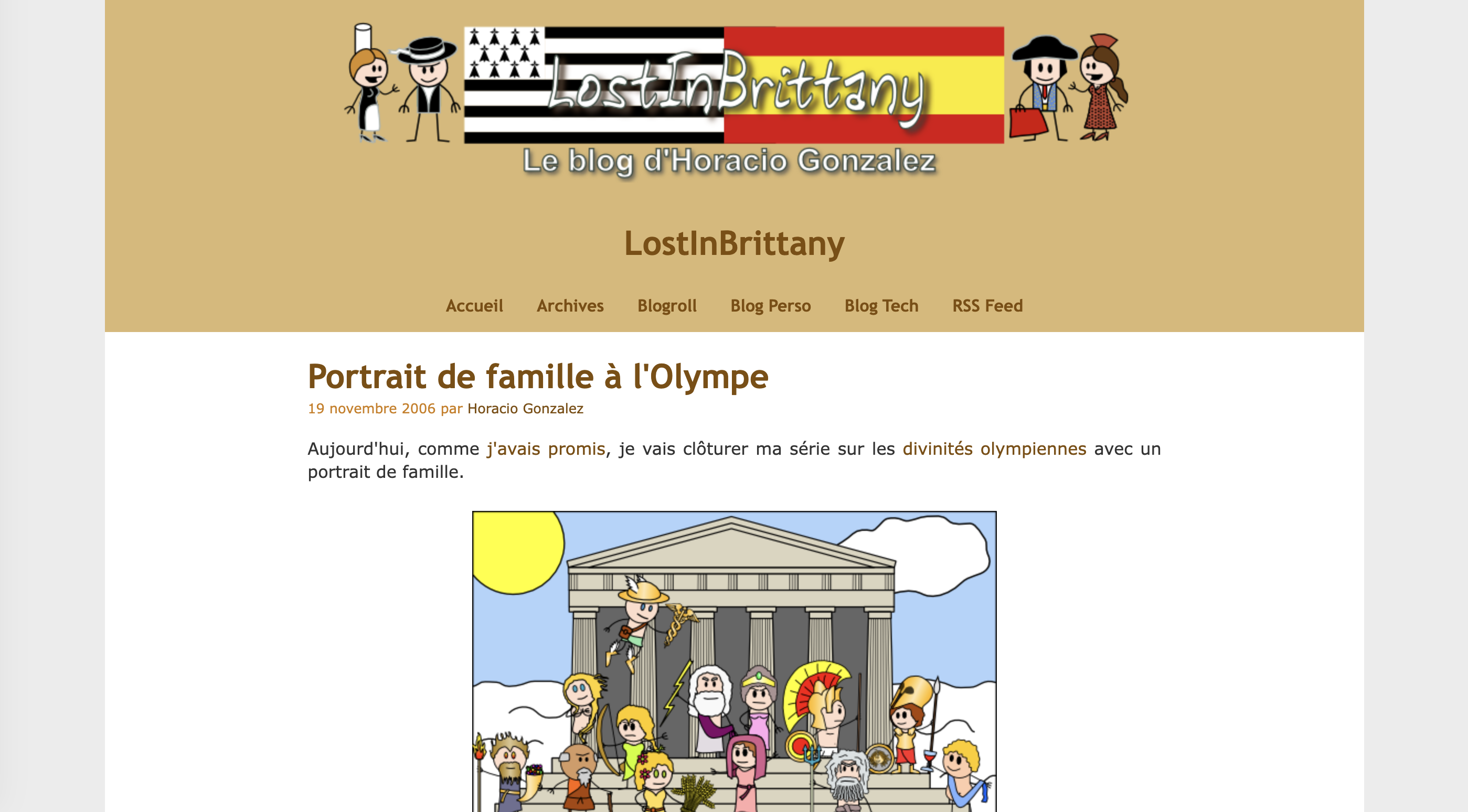 The LostInBrittany blog, WordPress era