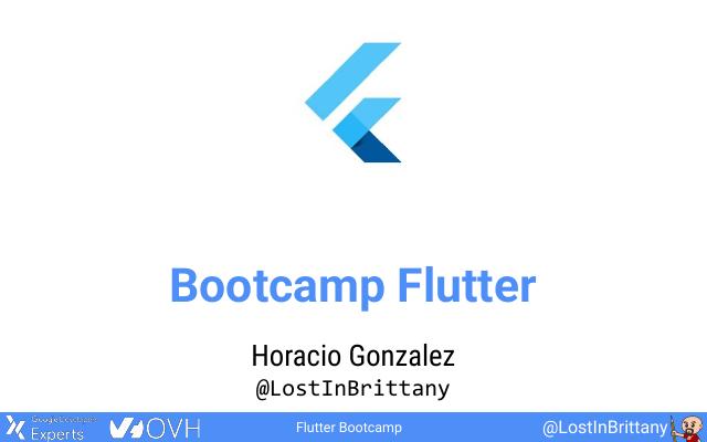 Venez coder votre 1ère application Flutter ! slide deck cover