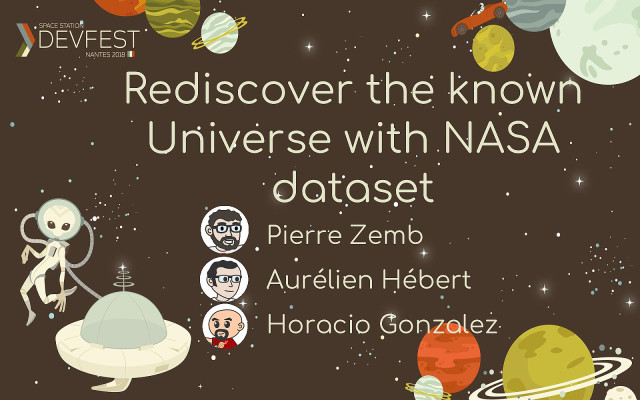 Rediscover the known Universe with NASA dataset slide deck cover