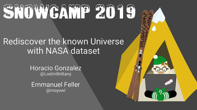 Rediscover the known Universe with NASA dataset slide deck cover