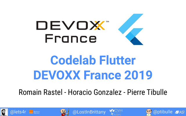 Venez coder votre 1ère application Flutter ! slide deck cover