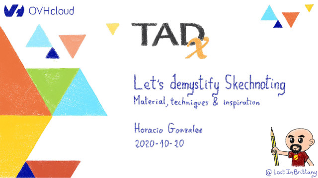 Let’s demystify Sketchnoting slide deck cover