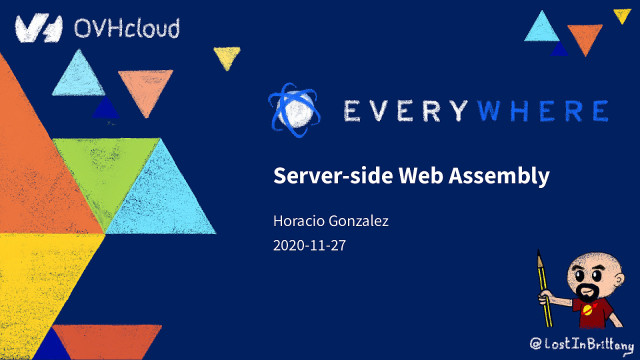 Server-side WebAssembly slide deck cover