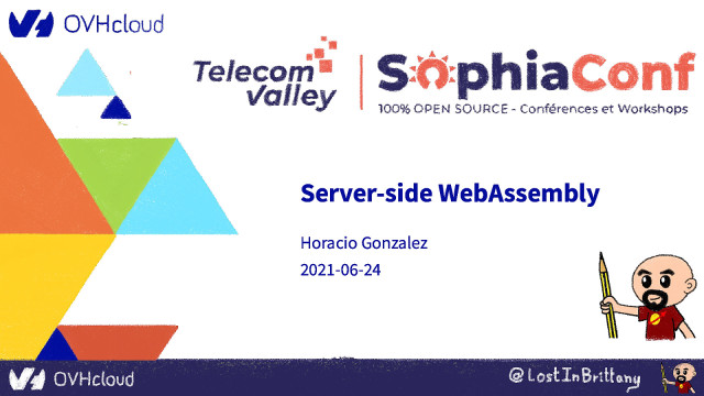 Server-side WebAssembly slide deck cover
