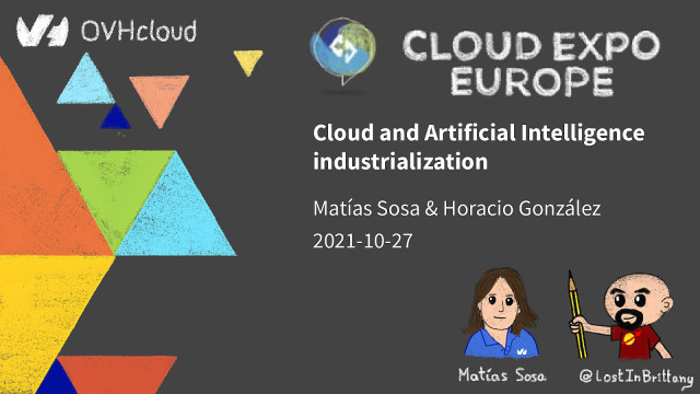 Industrializing AI in the cloud slide deck cover