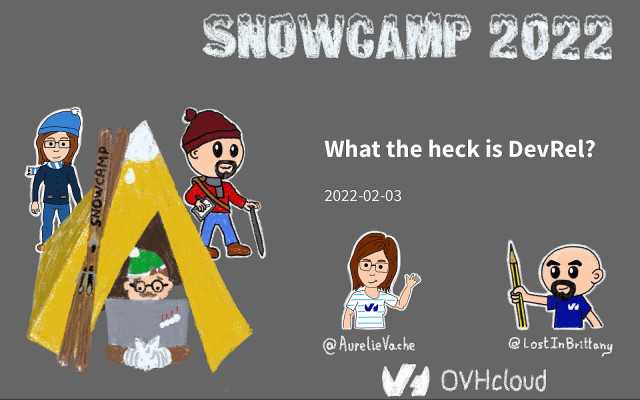 What the heck is DevRel? slide deck cover