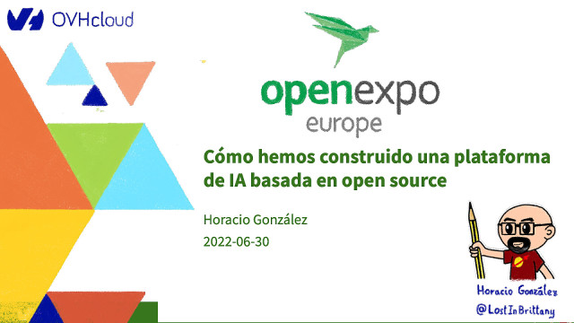 Cómo hemos construido una plataforma de IA basada en open source slide deck cover