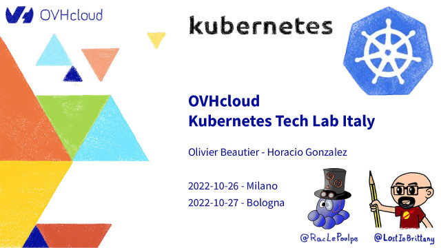 OVHcloud Kubernetes Tech Lab Italy slide deck cover