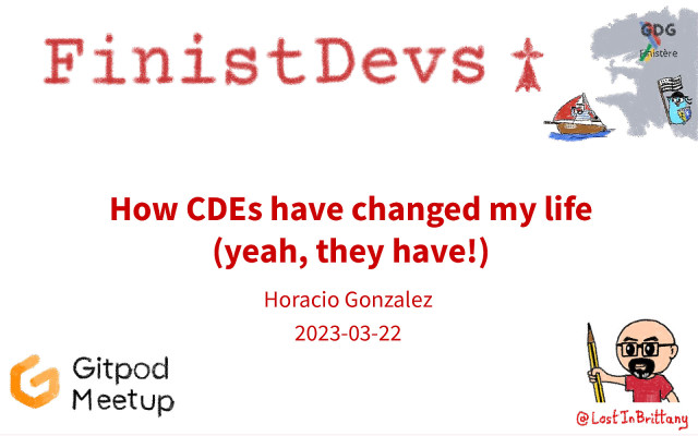 How CDEs have changed my life (yeah, they have!) slide deck cover