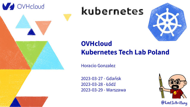 OVHcloud Kubernetes Tech Lab Poland slide deck cover