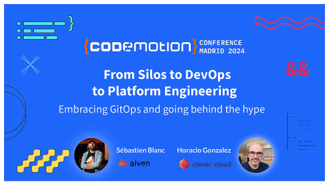 From Silos to DevOps to Platform Engineering: embracing GitOps and going behind the hype slide deck cover