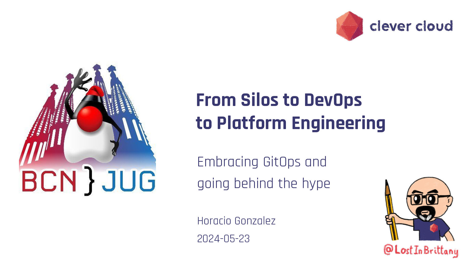 From Silos to DevOps to Platform Engineering: embracing GitOps and going behind the hype slide deck cover