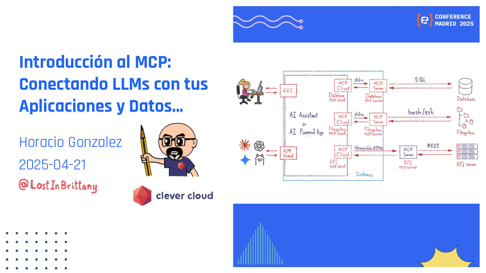 Introduction to MCP: Connecting LLMs with Your Applications and Data slide deck cover