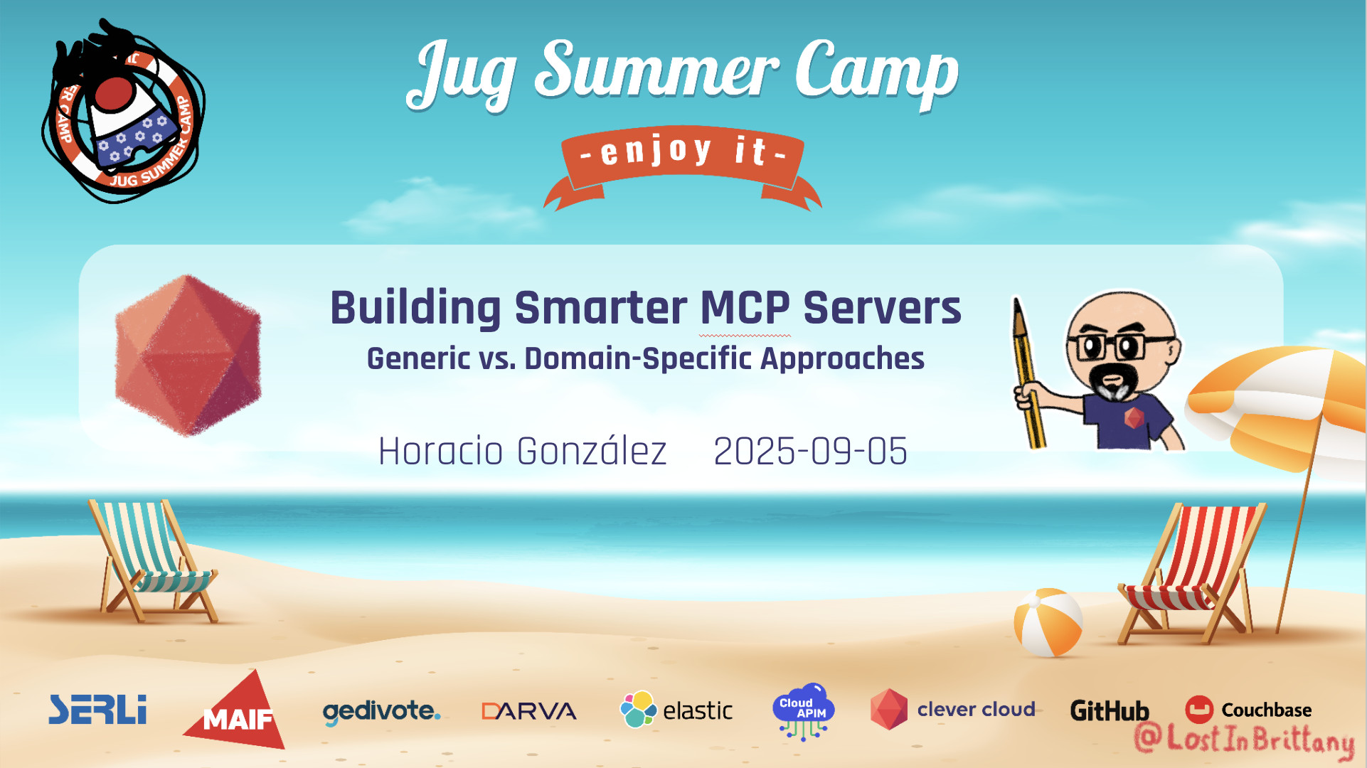 Building Smarter MCP Servers: Generic vs. Domain-Specific Approaches slide deck cover