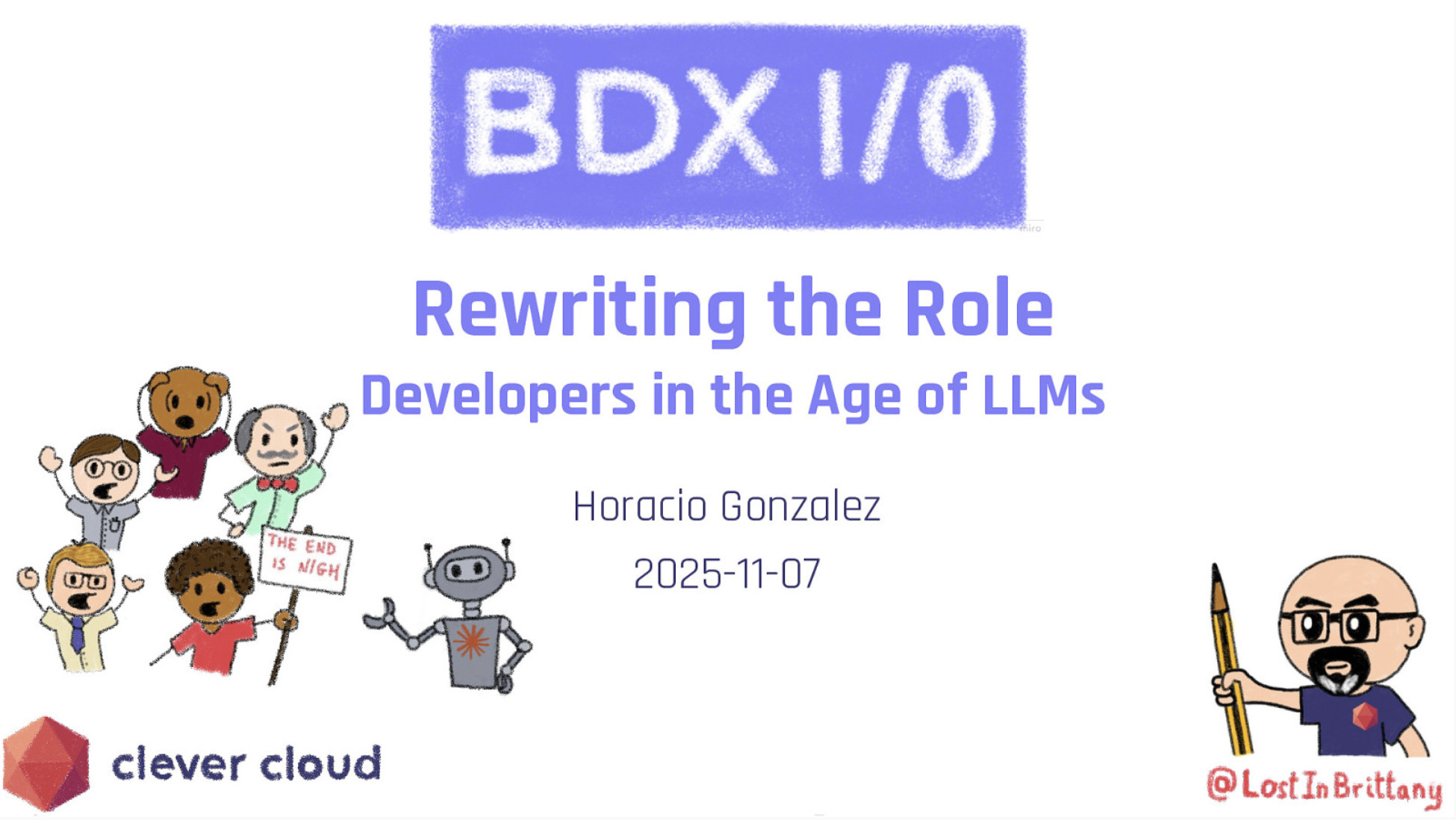 Rewriting the role slide deck cover