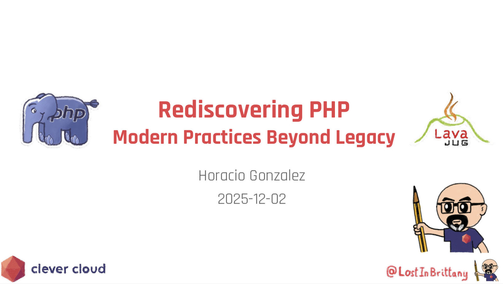 Rediscovering PHP: Modern Practices Beyond Legacy slide deck cover
