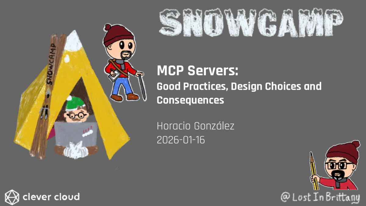 MCP Servers: Good Practices, Design Choices and Consequences slide deck cover