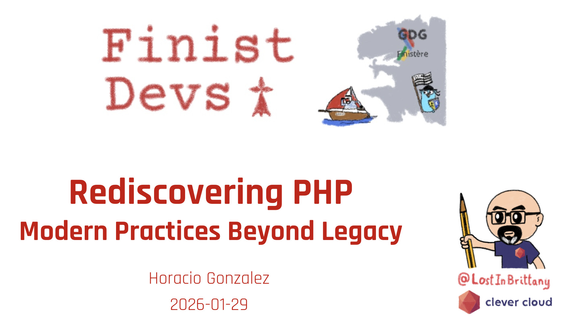 Rediscovering PHP: Modern Practices Beyond Legacy slide deck cover