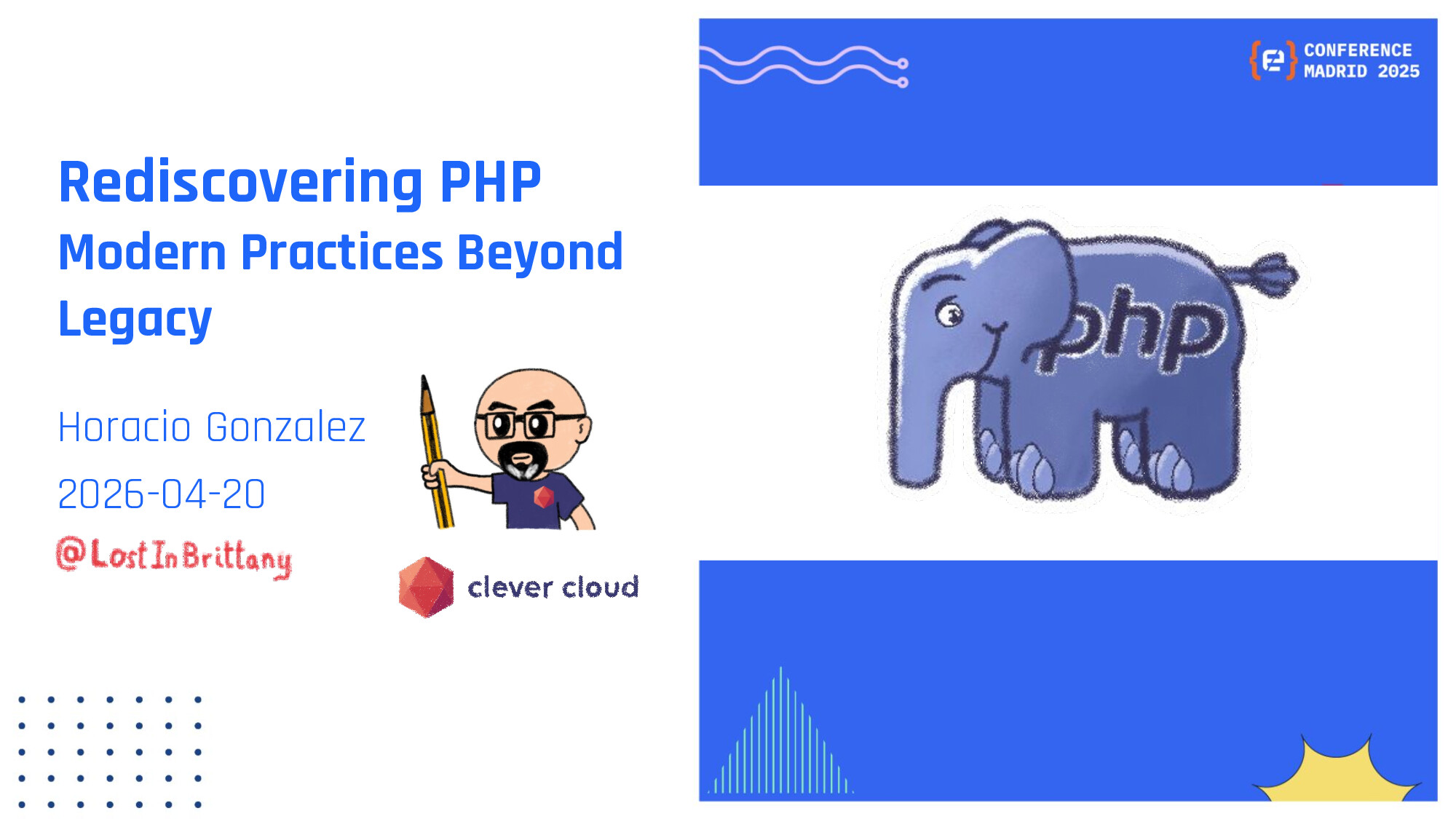 Rediscovering PHP: Modern Practices Beyond Legacy slide deck cover