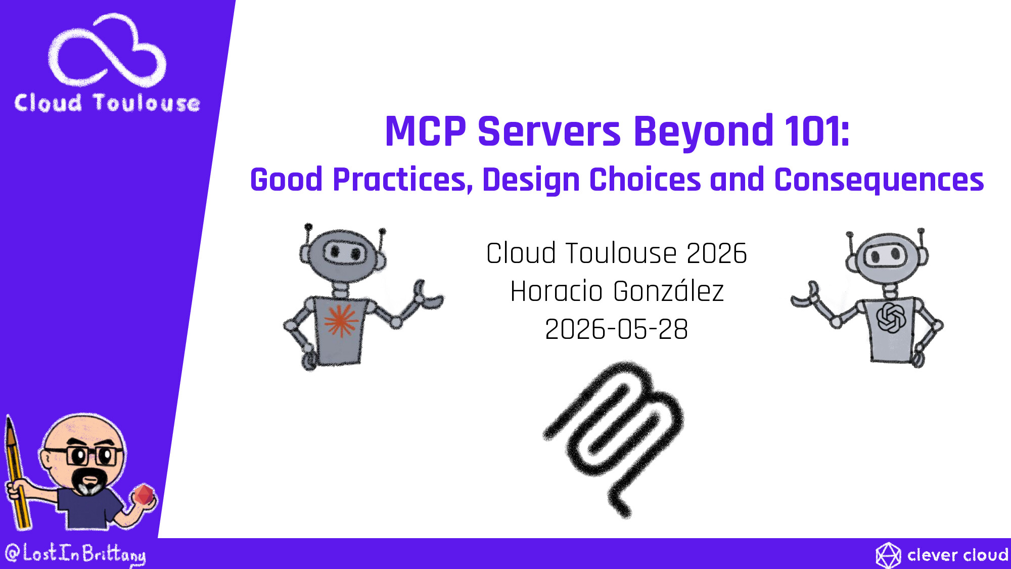 MCP Servers Beyond 101: Good Practices, Design Choices and Their Consequences slide cover