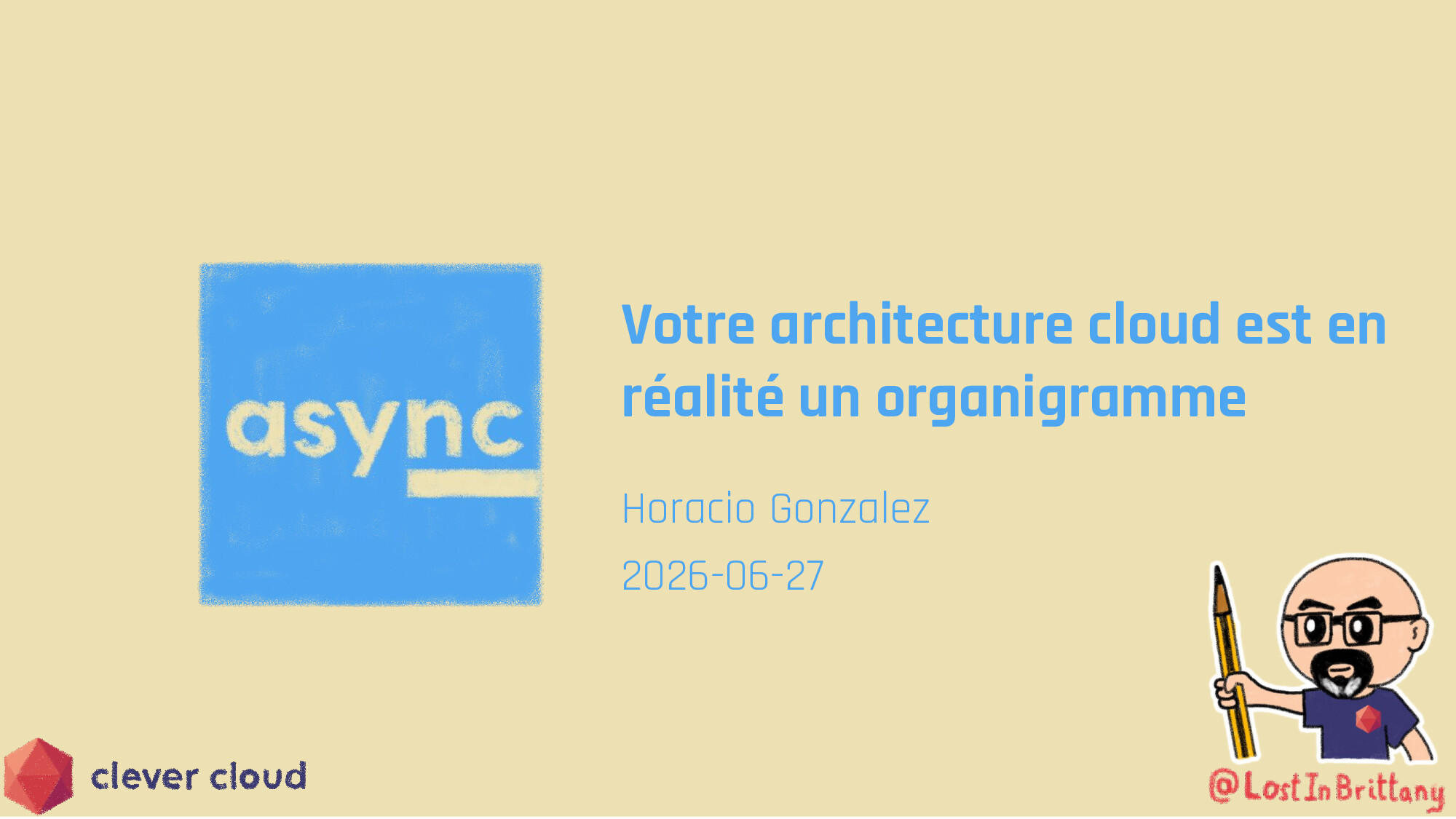 Votre architecture cloud est en réalité un organigramme slide cover